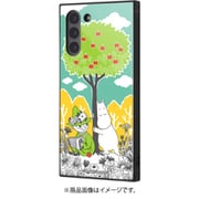 Galaxy S21 5G 用 耐衝撃ケース KAKU ハイブリッド ムーミン コミック 3 IQ-AGS21K3TB/MT011