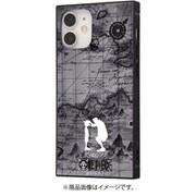 IQ-OP26K3TB/OP14 [iPhone 12 mini 用 耐衝撃ケース KAKU ハイブリッド ワンピース 決意]