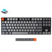 Keychron K1 ワイヤレス・メカニカルキーボード WHITE LED - US（テンキーレス）-Gateron青軸 K1-87-WHT-Blue-US