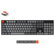 Keychron K1 ワイヤレス・メカニカルキーボード WHITE LED - US（テンキー付）-Gateron赤軸 K1-104-WHT-Red-US