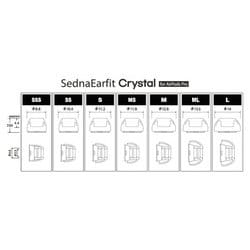 ヨドバシ.com - アズラ AZLA AZL-CRYSTAL-APP-ML [SednaEarfit Crystal