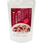 真空レトルト あずきと黒豆の炊き込みごはんの素 2合用