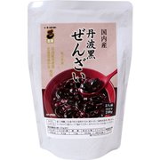 真空レトルト 黒豆ぜんざい 240g スタンドアルミ #L
