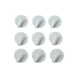 強力粘着テープフック ST-8 スチールミニ 9個入×10個セット ST-8