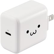 USB急速充電器 MPA-ACCP17シリーズ USB PD(パワーデリバリー)対応 20W USB-C×1 スイングプラグ採用 ホワイトフェイス MPA-ACCP17WF