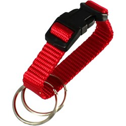 キーホルダー マーキーストラップ レッド 10個セット 102715