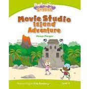 Pearson Kids Readers Level 4 Movie Studio Island Adventure [洋書ELT]