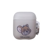 AirPods ケース ホホエミ  トム＆ジェリー ベージュ W-TJ070-BE