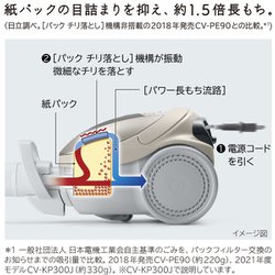 ヨドバシ.com - 日立 HITACHI 紙パック式クリーナー シャンパン