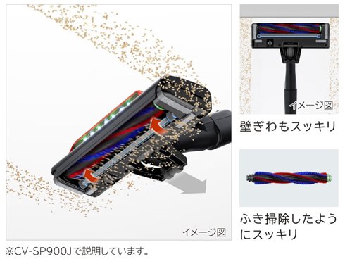 ヨドバシ.com - 日立 HITACHI サイクロン式クリーナー パワかるサイクロン スカーレット CV-SP900J R 通販【全品無料配達】