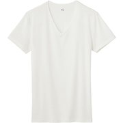 インナーシャツ YV9515 YG 【air MADE】 シリーズ メンズ Vネック Tシャツ Lサイズ ホワイト