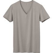 インナーシャツ YV9515 YG 【air MADE】 シリーズ メンズ Vネック Tシャツ Lサイズ グレー