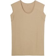 インナーシャツ YV9529 YG 【air MADE】 シリーズ メンズ 汗取り付 Uネック スリーブレス Mサイズ クリアベージュ