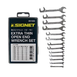 SIGNET シグネット 13本組 薄口スパナセット 31303