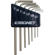 35060 [SIGNET シグネット 7本組 精密六角レンチセット ホルダー付]