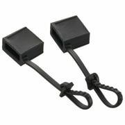 USBプラグカバー ブラック 2個入 HS-A2UCAT3-K