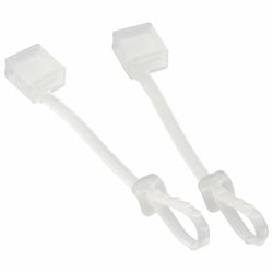 ライトニング＆マイクロUSBプラグカバー ホワイト 2個入 HS-A2SPCT3-W
