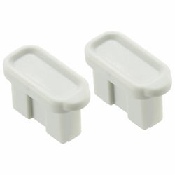 HS-A2UAPT3-W [USBポートカバー ホワイト 2個入]