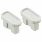 HS-A2UAPT3-W [USBポートカバー ホワイト 2個入]