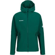 マクン ソフトシェル フーデット ジャケット アジアンフィット メン Macun SO Hooded Jacket AF Men 1011-00791 4494 dark teal Sサイズ(日本：Mサイズ) [アウトドア ソフトシェルジャケット メンズ]
