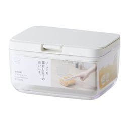 保存容器 ワイドショート ホワイト K762W