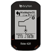 サイクリングコンピュータ Rider 420C ケイデンスセンサー付 TB0F0R420CBLK