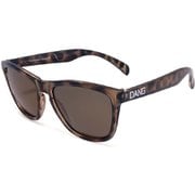 ORIGINAL vidg00048 Light Tortoise X Amber Polarized w/ White Logo [スポーツサングラス]