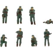 318132 1/144 DCMA02 ジオ･コム DCMAシリーズ 歩兵セット B [塗装済情景プラモデル]