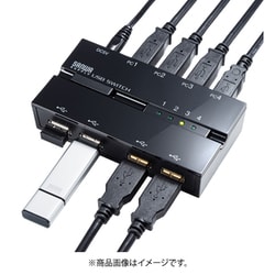 ヨドバシ.com - サンワサプライ SANWA SUPPLY USB切替器 4台の