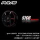 gram LIGHTS 57C6 TIME ATTACK EDITIONシリーズ 16×6 1/2J INSET：47（40） H/P.C.D.：4/100 DRILL：φ29-φ15 BORE：φ65 カラー：ブラック＆マシニング（BLJ） （ホイール4本セット：受注生産品）