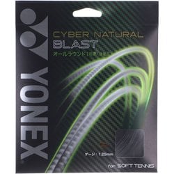 サイバーナチュラル ブラスト CSG650BL 007 ブラック [軟式テニス ガット]
