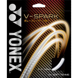 SGVS [YONEX ヨネックス ソフトテニス ガット V-スパーク プラウドホワイト]