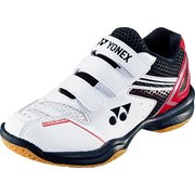SHB660JR [YONEX ヨネックス バドミントン シューズ パワークッション 660 ジュニア ホワイト×ブラック 20.0cm]
