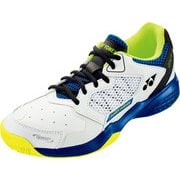 SHT204 [YONEX ヨネックス テニス シューズ パワークッション 204 オールコート用 ホワイト×ブルー 27.0cm]