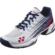 SHTTGC [YONEX ヨネックス テニス シューズ パワークッションチーム GC ホワイト×ネイビー 27.0cm]