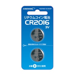 コイン形リチウム電池 CR2016 2個パック HDCR2016/3V2P