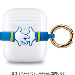 AirPods用 シリコンバンド ドナルドダック PG-DAPSSB03DND