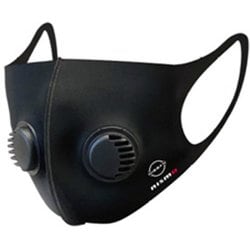 NM-MASK2BK [nismo ツインエアベンチレーターマスク ブラック]