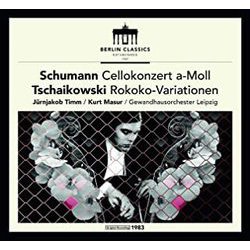 シューマン：チェロ協奏曲 ティム BC-0300842 [クラシックCD 輸入盤]