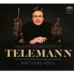 テレマン：トランペット協奏曲集 ヘフス BC-0300996 [クラシックCD 輸入盤]