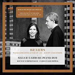 ブラームス：四手によるピアノ協奏曲 シルバー・ガーバーグ・ピアノデュオ BC-0301263 [クラシックCD 輸入盤]