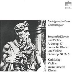 ベートーヴェン：ヴァイオリンソナタ第9番 ズスケ/オルベルツ BC-0301501 [クラシックCD 輸入盤]