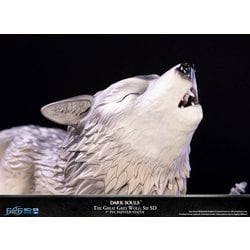 遠吠えする姿が愛らしい！『ダークソウル』灰色の大狼シフが