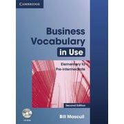 Business Vocabulary in Use 2nd Edition Elementary to Pre-Intermediate Book with Answers and CD-ROM [洋書ELT]