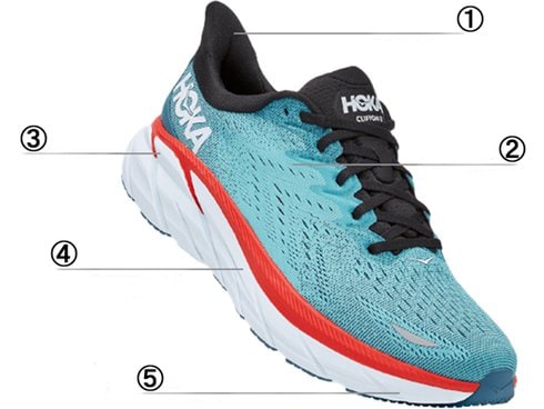 ヨドバシ.com - ホカ HOKA クリフトン 8 ワイド CLIFTON 8 WIDE 1121375 AEBL US8（25cm） [ランニングシューズ  レディース] 通販【全品無料配達】