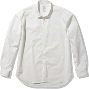 ロングスリーブスマートブロードボックスシャツ LONG SLEEVE SMART BROAD BOX SHIRT MU61302 ホワイト(W) XLサイズ [アウトドア シャツ ユニセックス]