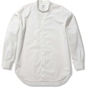 ロングスリーブスマートブロードビッグシャツ LONG SLEEVE SMART BROAD BIG SHIRT MU61303 ホワイト(W) Mサイズ [アウトドア シャツ ユニセックス]