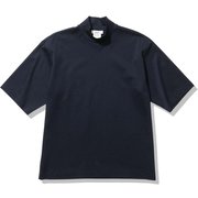 スムースコンフォート ハーフスリーブモックネック HALF SLEEVE MOCKNECK MU11312 ネイビー(N) Lサイズ [アウトドア カットソー ユニセックス]