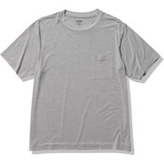 ファインドライ ショートスリーブポケットクルー SHORT SLEEVE POCKET CREW MX11308 ミックスグレー(Z) Lサイズ [アウトドア カットソー メンズ]