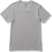 ファインドライ ショートスリーブVネック SHORT SLEEVE V-NECK MX11310 ミックスグレー(Z) Sサイズ [アウトドア カットソー メンズ]